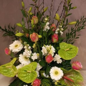 Anturium con fiori misti