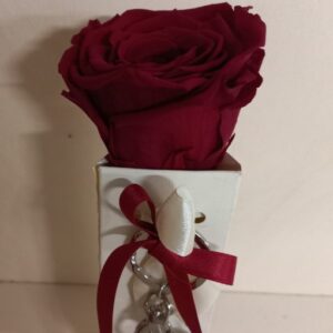 Rosa e portachiavi