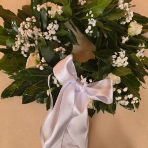 Coroncina in bianco